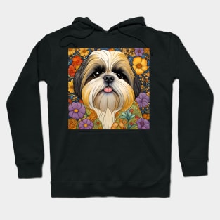 Shih Tzu Dog Lover Design Cute Puppy Hoodie